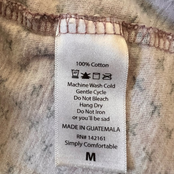 LuLaRoe T Shirt Mens Sz Medium Pullover Crew Neck Short Sleeve Multicolor unisex - Picture 4 of 7